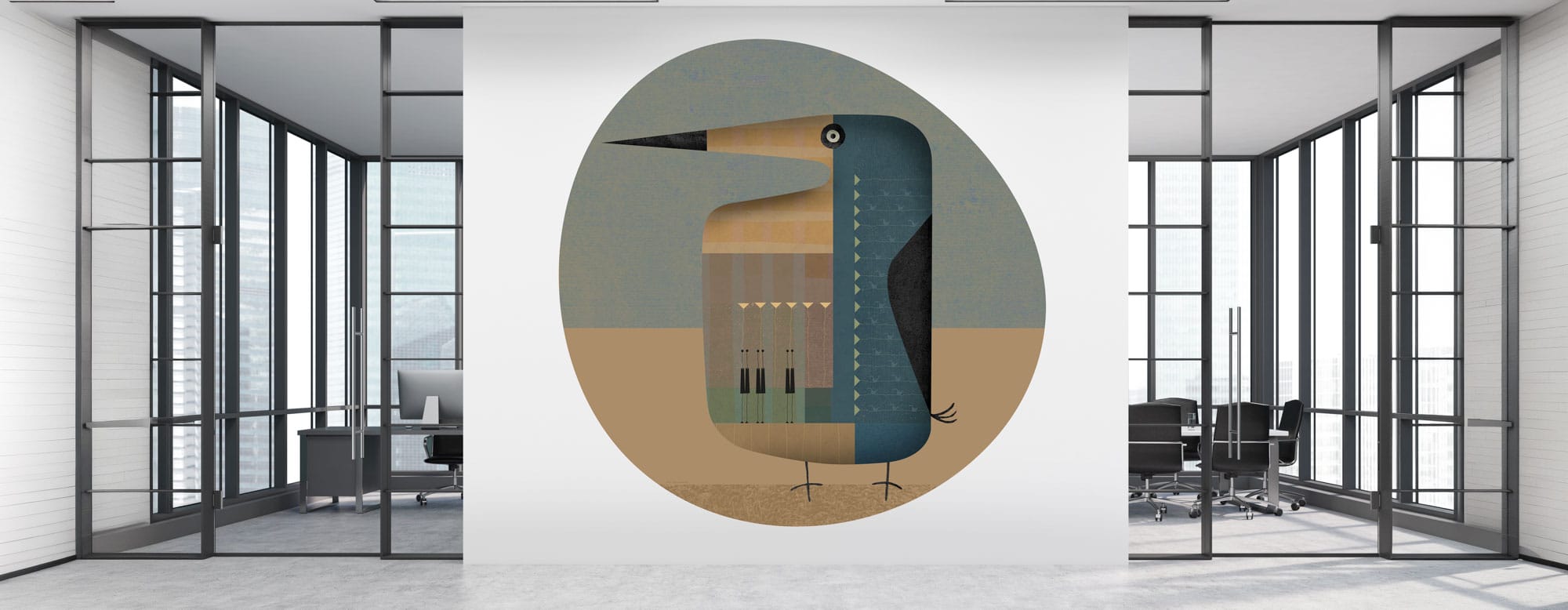 Penguin Pan - organic shape