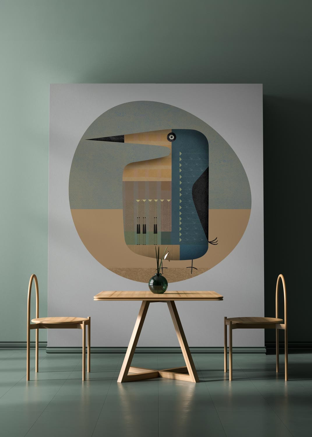 Penguin Pan - organic shape