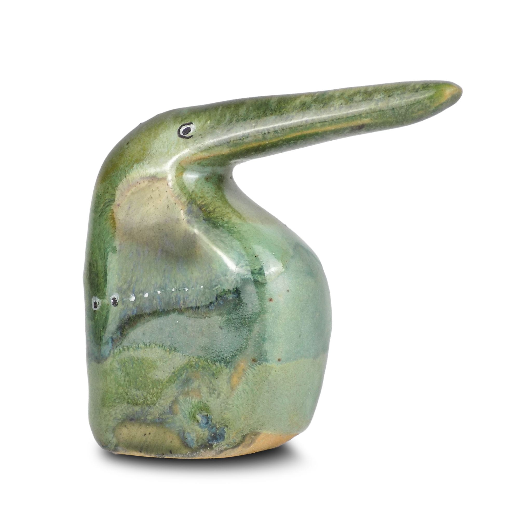 Penguin Pan - Handcrafted ceramic penguin figurine mid-century style