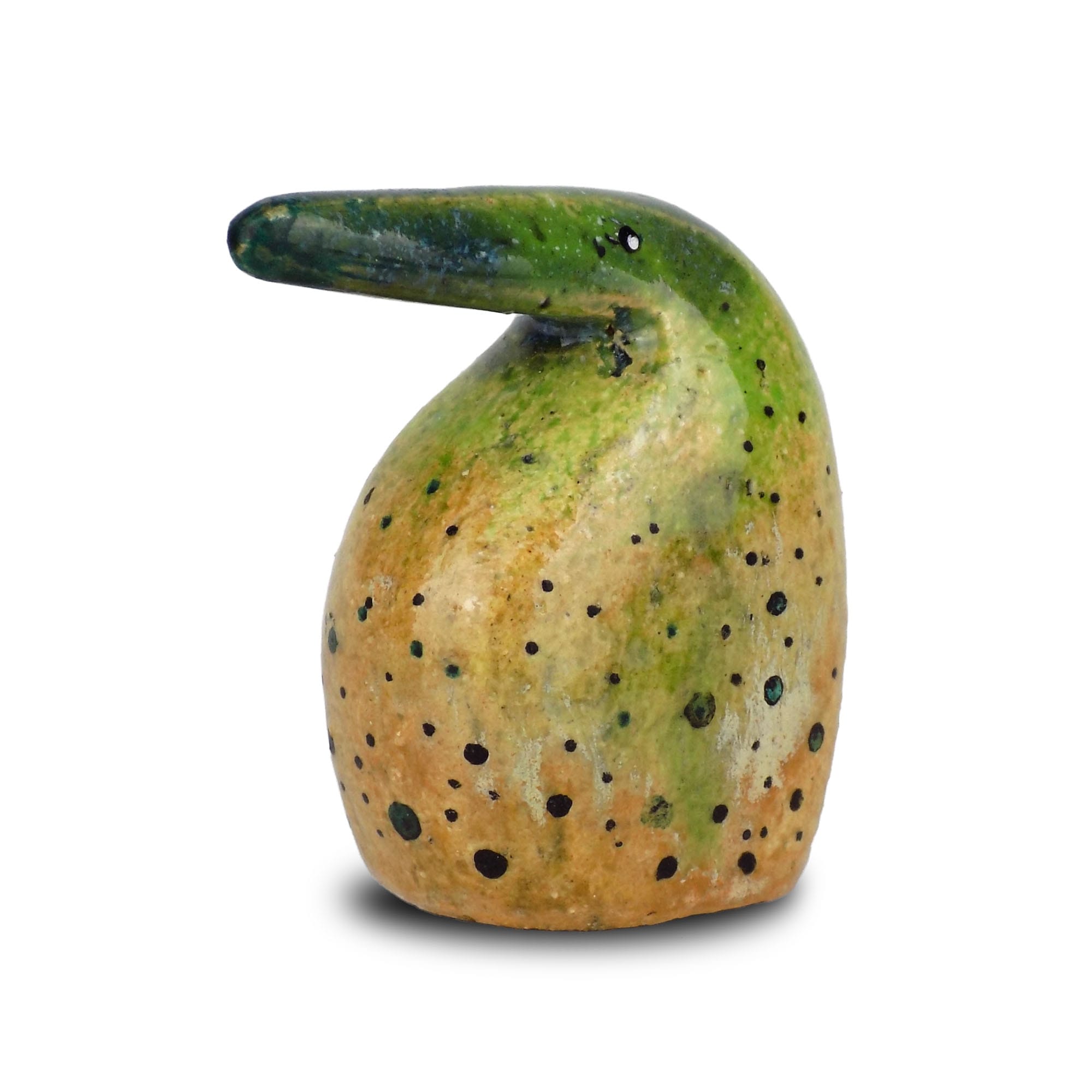 Penguin Pan - Handcrafted ceramic penguin figurine mid-century style