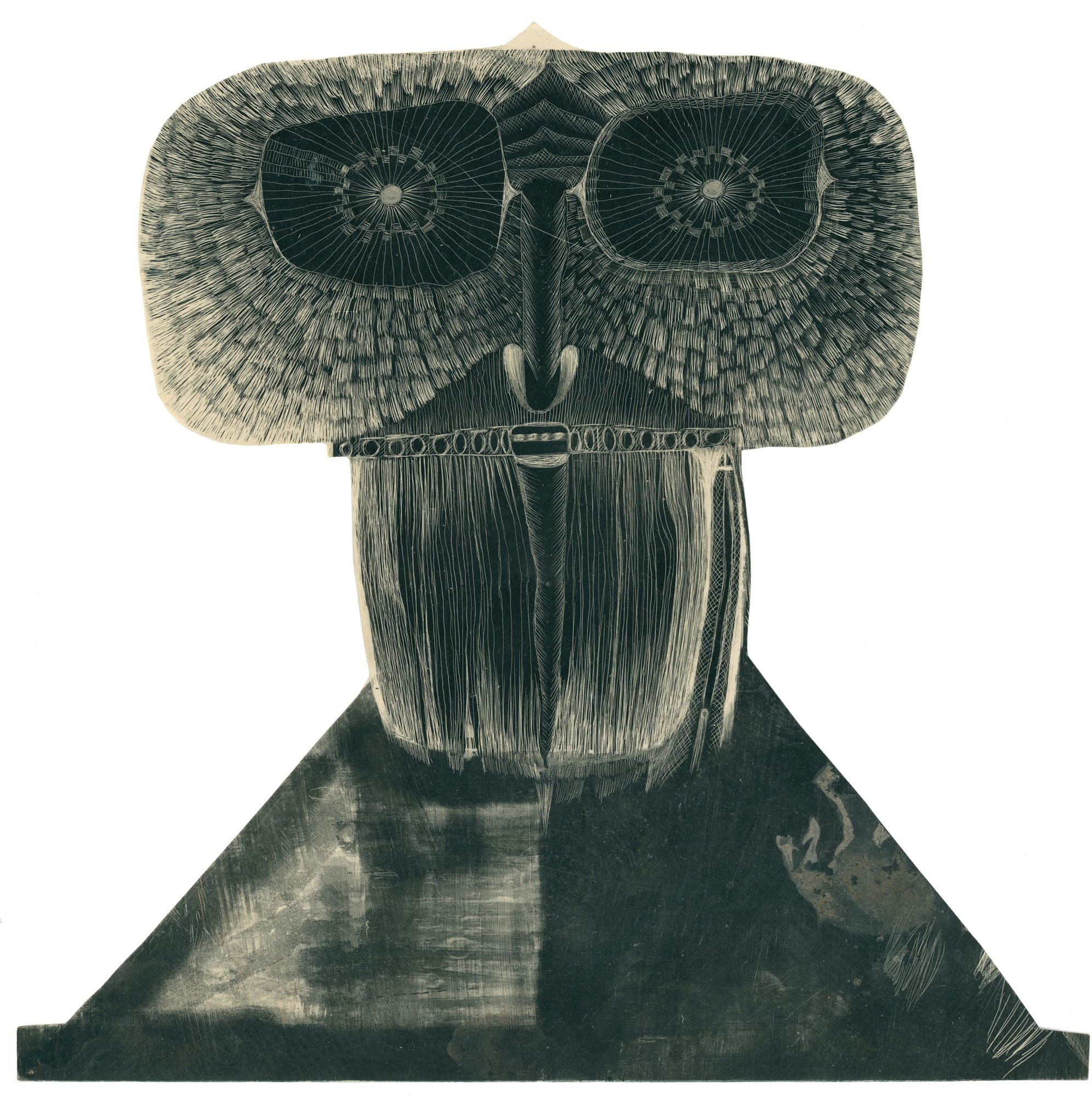 Original 1960s surrealist composition by Franciszek Michałek, dreamlike avant-garde art for Surrealismus collection.