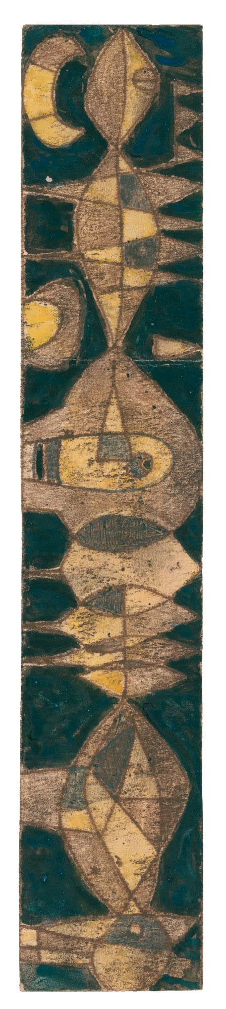 Mid-century modern wall frieze project, 1960s monumental art by Franciszek Michałek, inspiration for the Friezes collection.