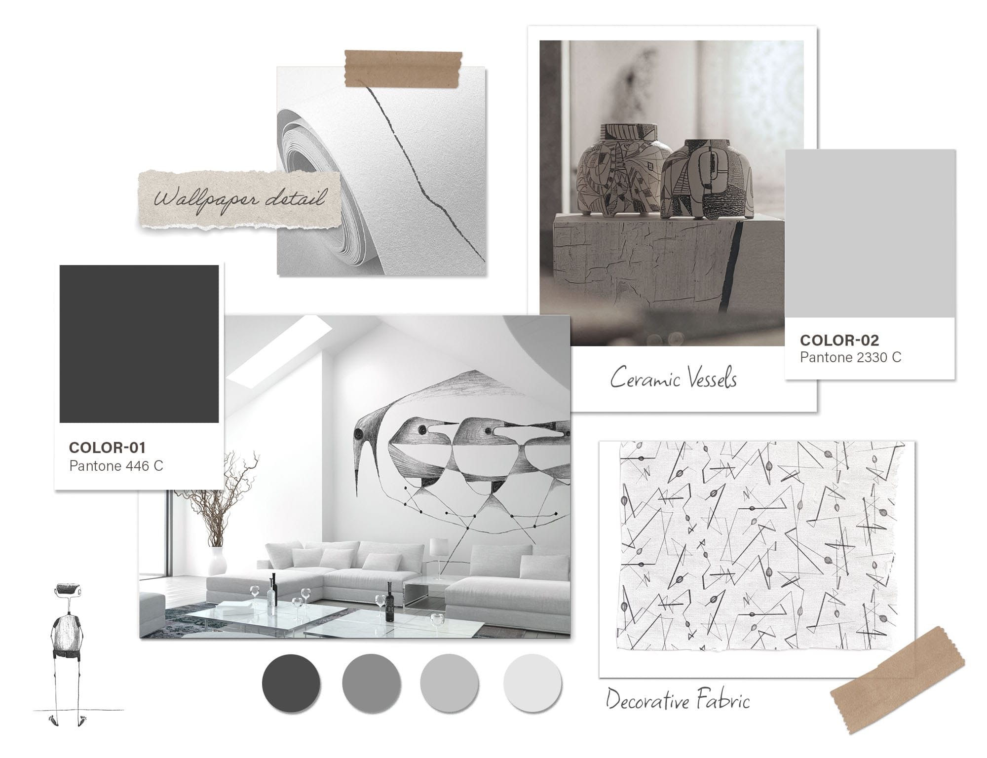The Concept is our unique approach to interior storytelling, offering a harmonious range of wall murals, posters, ceramics, cushions, and decorative fabrics that share a consistent artistic soul | FREZO